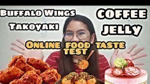'Vlog30: ONLINE FOOD TASTE TEST (SUPPORT SMALL BUSINESS)'