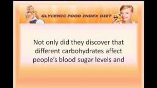 'Glycemic Index - Good Carbs'