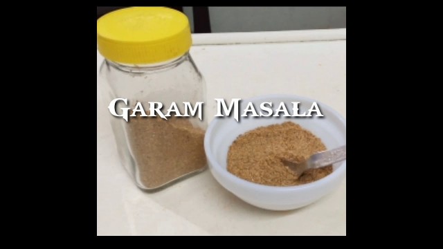 'GARAM MASALA FOR GRAVY CURRIES || SIRIS FOOD GALLERY ||'