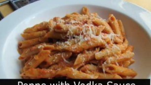 'Penne Pasta with Vodka Sauce Recipe'