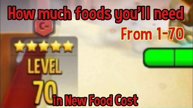 'HOW MUCH FOOD IS NEEDED TO FEED YOUR DRAGON TO LEVEL 70 (New Food Cost) | Dragon City 2020 |'