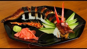 'Dragon Sushi Roll Recipe - Japanese Food (delicious)'