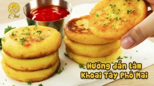 'K-food: Hướng dẫn làm khoai tây phô mai'