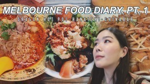 'FIX Langsung Mau ke Melbourne || MELBOURNE Food Pt. 1, Dragon Hot Pot, Hanaichi, China Bar'