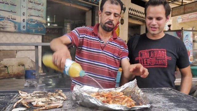 'Egyptian Street Food   Seafood HEAVEN   Traditional Egyptian Food Adventure in Alexandria, part 1'