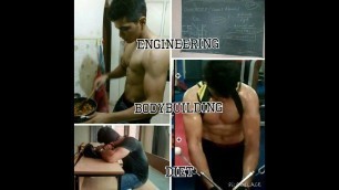 'Full Day of eating India | Student Bulking Diet'