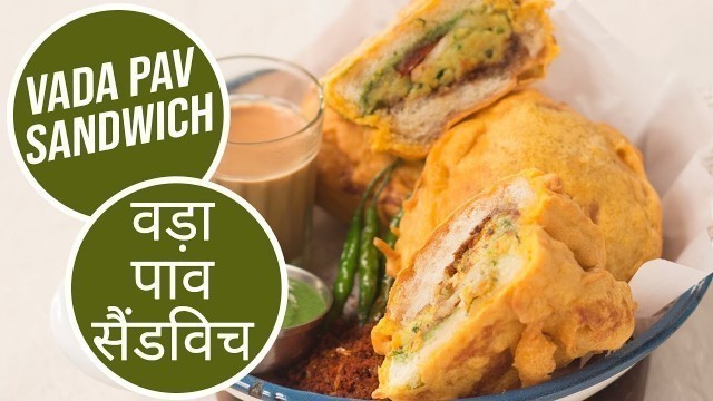 'Vada Pav Sandwich | वडा पाव सैंडविच | Sanjeev Kapoor Khazana'
