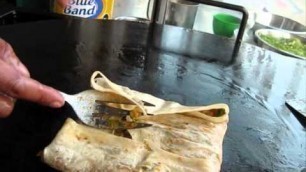 'Jakarta Street Food 222 Egypt Omelette (Martabak Mesir) Martabak Kubang UNINA.'