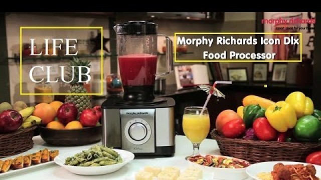'मोर्फी रिचर्ड्स | Morphy Richards Icon DLX Food Processor 1000 W Juicer Mixer Grinder-Review| LIFE'