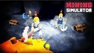 'Mining Simulator ROBLOX копатель сокровищ Поиск клада Мульт приключения игра симулятор детский'