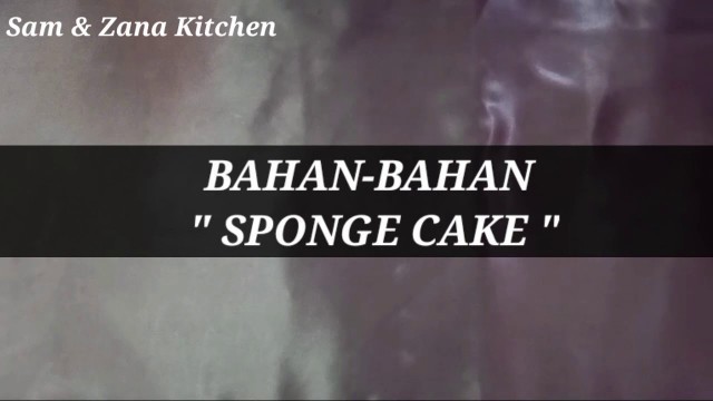 'Cara Buat Sponge Cake Menggunakan Food Processor & Oven Noxxa'