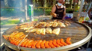 'DRAGON BOAT FESTIVAL FOOD IN TAIWAN!! HUGE ABORIGINAL BBQ + ZONGZI (粽子) | Street Food in Tainan!'