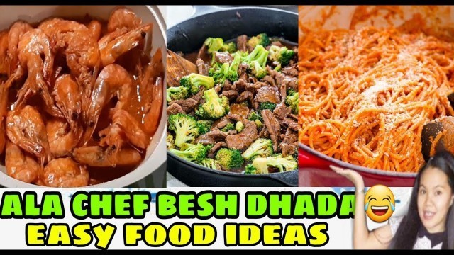 'BIRTHDAY RECIPE IDEAS|FILIPINO BUDGET MEAL BIRTHDAY DISHES|SIMPLE RECIPE|BESH DHADA'