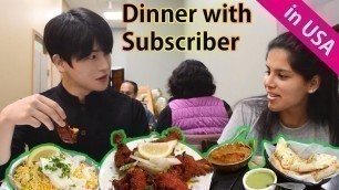 'When Korean Eat Indian Food in USA | Indian Food in Silicon Valley'