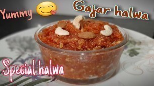 'GAJAR KA HALWA | SPECIAL HALWA | EASY AND SIMPLE RECIPE | Khan\'s Food Gallery'