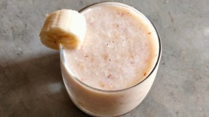 'Apple banana smoothie|easy breakfast|healthy|swathi Giri food gallery'