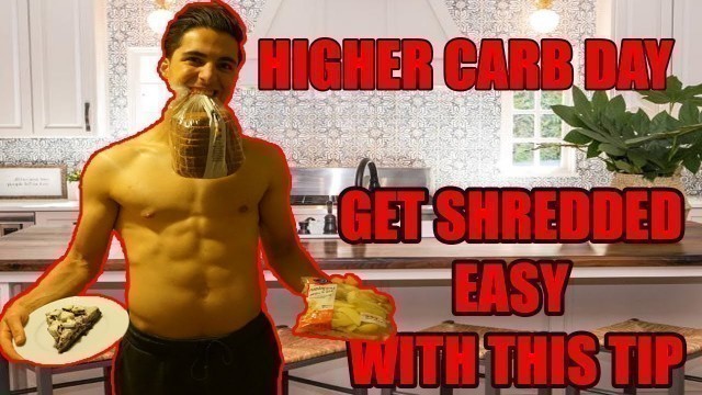 'FULL DAY OF EATING  | Biggest Tip for Fat Loss  | High Carbs'