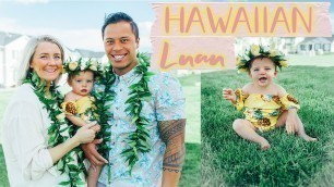 '1ST BIRTHDAY PARTY || Pineapple party, Hawaiian theme, food, decorations'