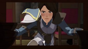 'the food here is... | The Dragon Prince Scene Episode 4'