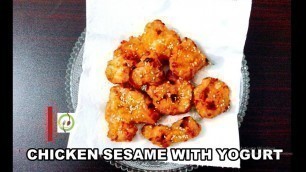 'Chicken Sesame with Yogurt - Recipe By Food Gallery'