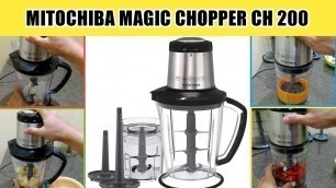 'Mitochiba Food Chopper CH 200 | Review dan Cara Pakai'