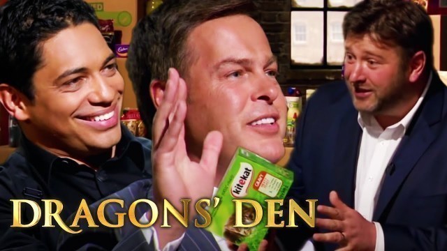 'Dragons Speechless as Daredevils Flog Out-of-Date Food | Dragons’ Den'