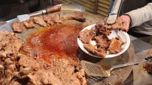 'HAJI BABA CHOPS CHAMP ASHRAF ROAD PESHAWAR | Street Food Ranger Pakistan'