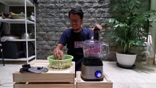 'Mengiris Bawang Merah untuk Bawang Goreng dengan Food Processor Vienta'