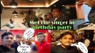 'BIRTHDAY PARTY VLOG PART 2//MET SINGER BIRTHDAY PART