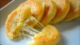 'Potato Cheese Pancakes | ASMR | Quick & Easy Recipe | Food Gallery'