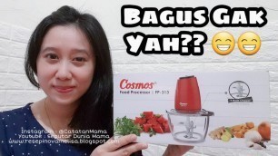 'review mesin giling daging food processor cosmos l bukan cara daging di blender'