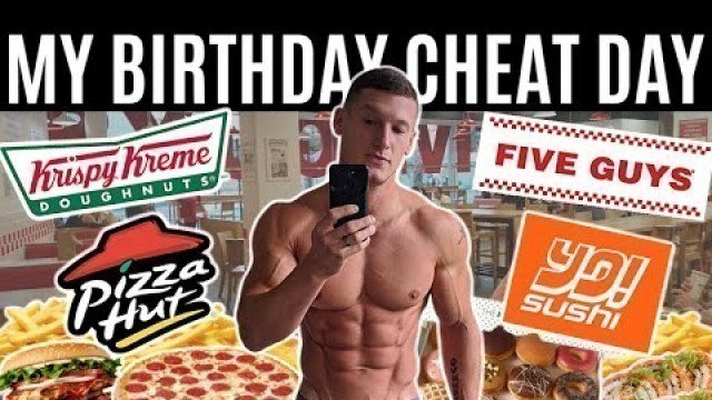 'ULTIMATE BIRTHDAY CHEAT DAY *eating my favourite foods for 24 hours*'