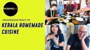'Indonesians React To AMAZING Indian Food in Kerala, India | The Food Ranger | #REACTION'
