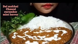 'Eating Dal Makhni with Rice (Homemade food Asmr) biggest, messyeating Indianfood, Asma foodie'