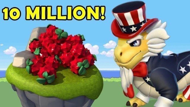 'UNCLE SAM DRAGON EVENT! Tips For Collecting 10 MILLION* Food! - DML #889'