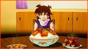 'Chi Chi Makes Gohan A Full-Course Meal | Dragon Ball Z Kakarot Game'