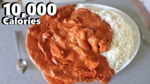 'Massive Indian Curry Platter (10,000 Calorie Feast)'