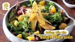 'K-food: Hướng dẫn làm salat rong biển'