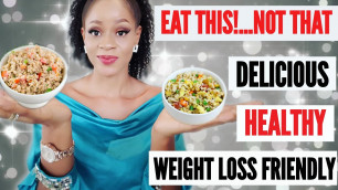 'Nigerian Food FOR WEIGHTLOSS! | Healthy Carbs That Are Good For Your Body'
