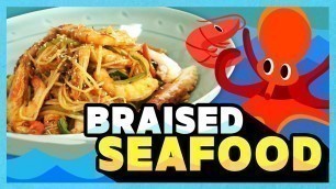 '[Grandma Soonie’s K-FOOD (Eng.sub)] ep36. Braised seafood   (a.k.a. Spicy seafood stew)'