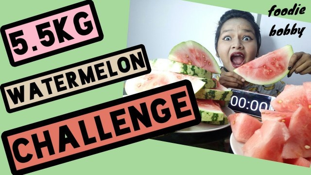 'Giant WaterMelon Challenge || Eating Challenge || INDIA || Episode-2'