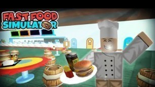 'Fast Food Simulator роблокс'