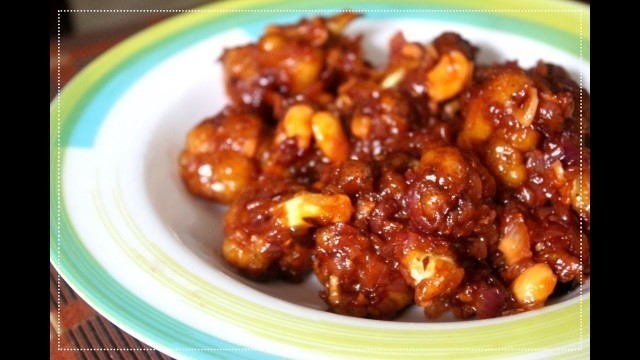 'Dragon Cauliflower - Dragon Gobi Recipe - Indian Kitchen Foods'