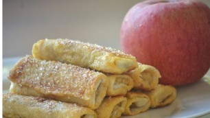 'Apple Cinnamon Roll | Quick & Easy Homemade Recipe | ASMR | Food Gallery'