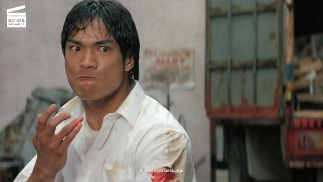 'Dragon, l\'histoire de Bruce Lee : Bagarre en cuisine'