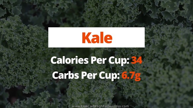 'Kale - calories, carbs, and health benefits as a low carb food'