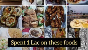 'I spent 1 lac on these foods | Food Gallery (2021)'