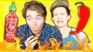 'TASTING SPICY HOT FOOD! (with Ricky Dillon)'