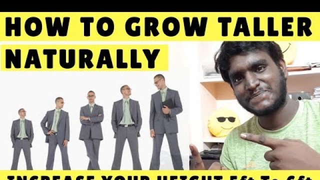 'How To Increase Your HEIGHT NATURALLY | Tamil | Follow These Tips and Get Taller At Any Age'