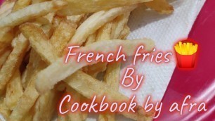 'French fries recipe #foodporn #foodblogging'